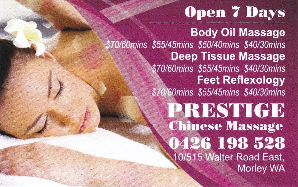 Prestige Chinese Massage - Morley Prestige Chinese Massage - Morley
