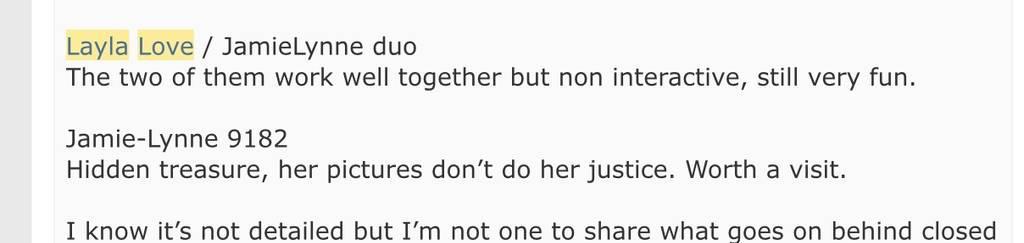 RED DEER JAMIE-LYNN 403.849.1159 RED DEER JAMIE-LYNN 403.849.1159
