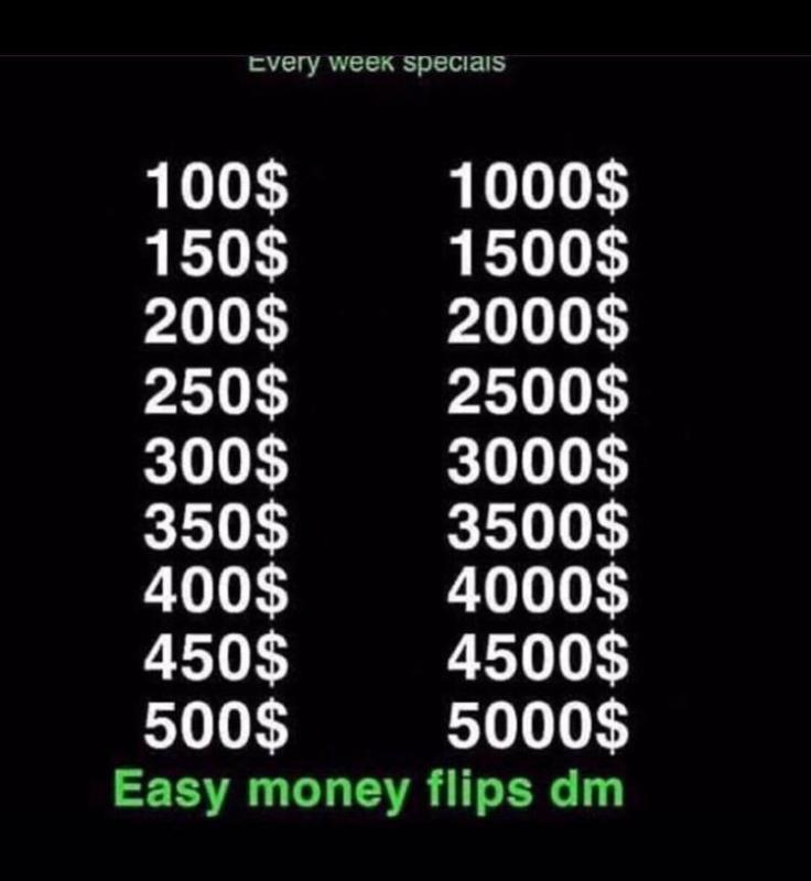 Cashapp flips