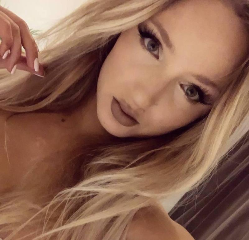 Young, hot little blondie